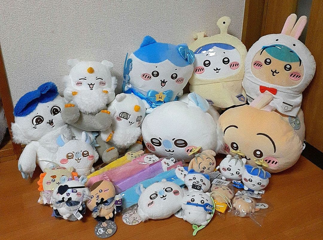 【ちいかわ】ぬいぐるみ　まとめ　ボールペン　がまぐち　マスコット