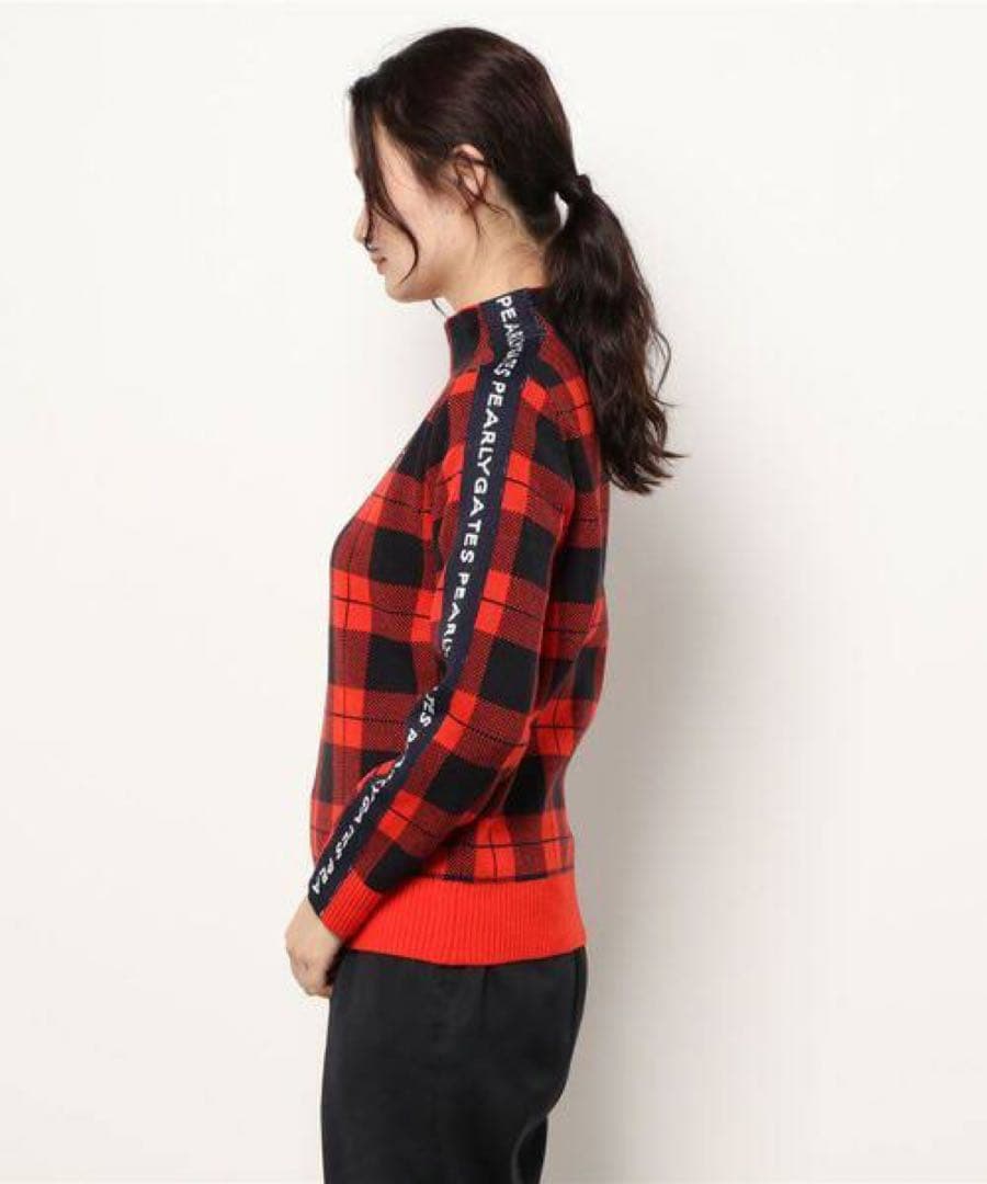 Pearly Gates レディース ゴルフウェア チェック柄 セットアップ