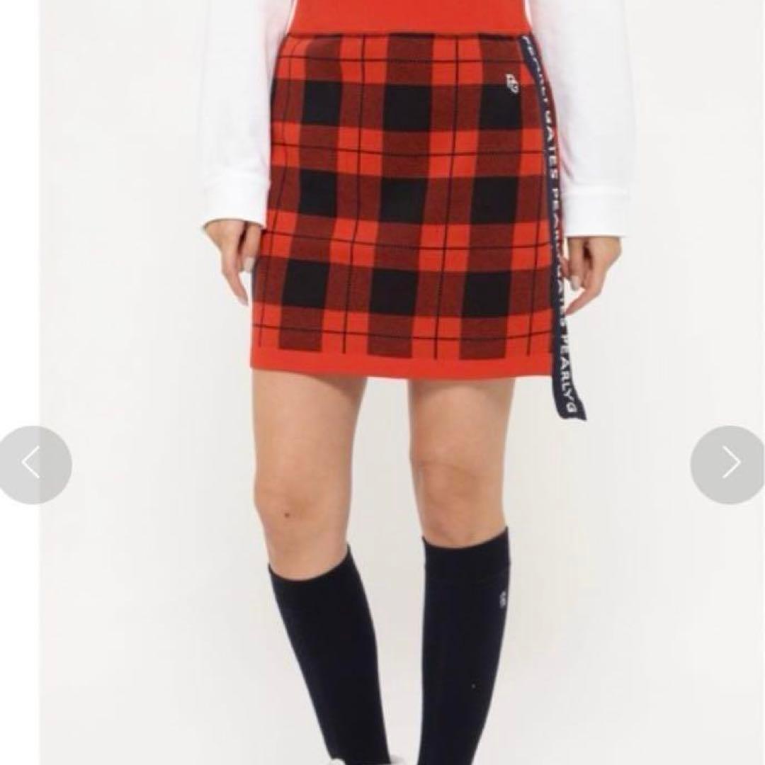 Pearly Gates レディース ゴルフウェア チェック柄 セットアップ