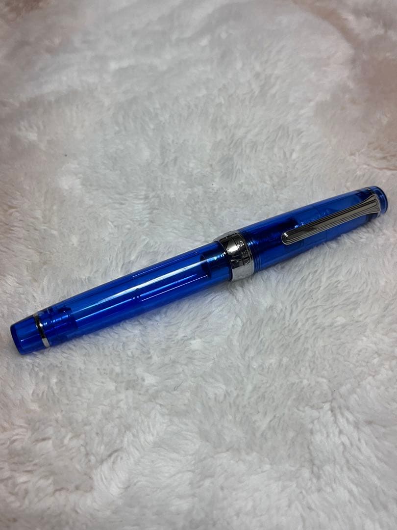 新品未使用 限定600本 セーラー プロフェッショナルギア 万年筆 スカイ MF