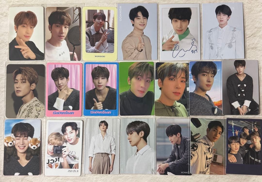 SEVENTEEN ウォヌ トレカ グッズ まとめ売り