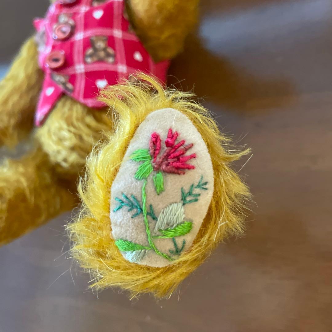 イギリス☆コッツウォルズ☆作家物　ハンドメイド　テディベア