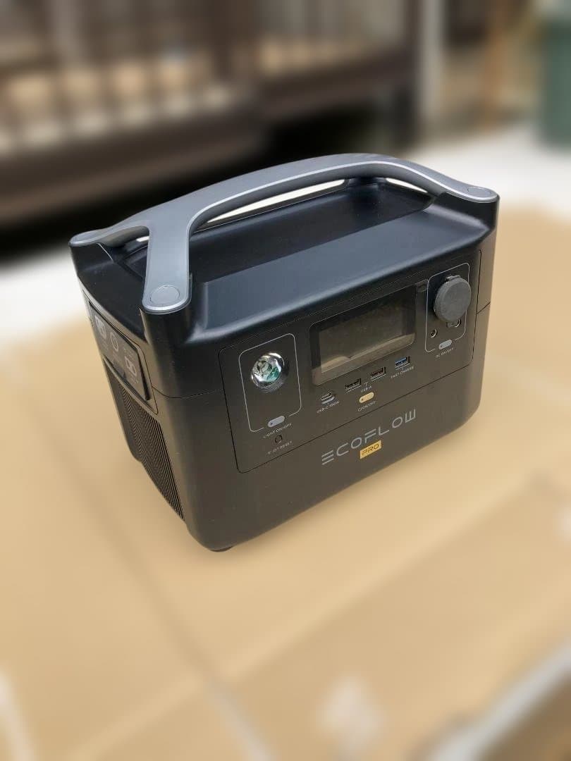 ECOFlOWポータブル電源 ブラック