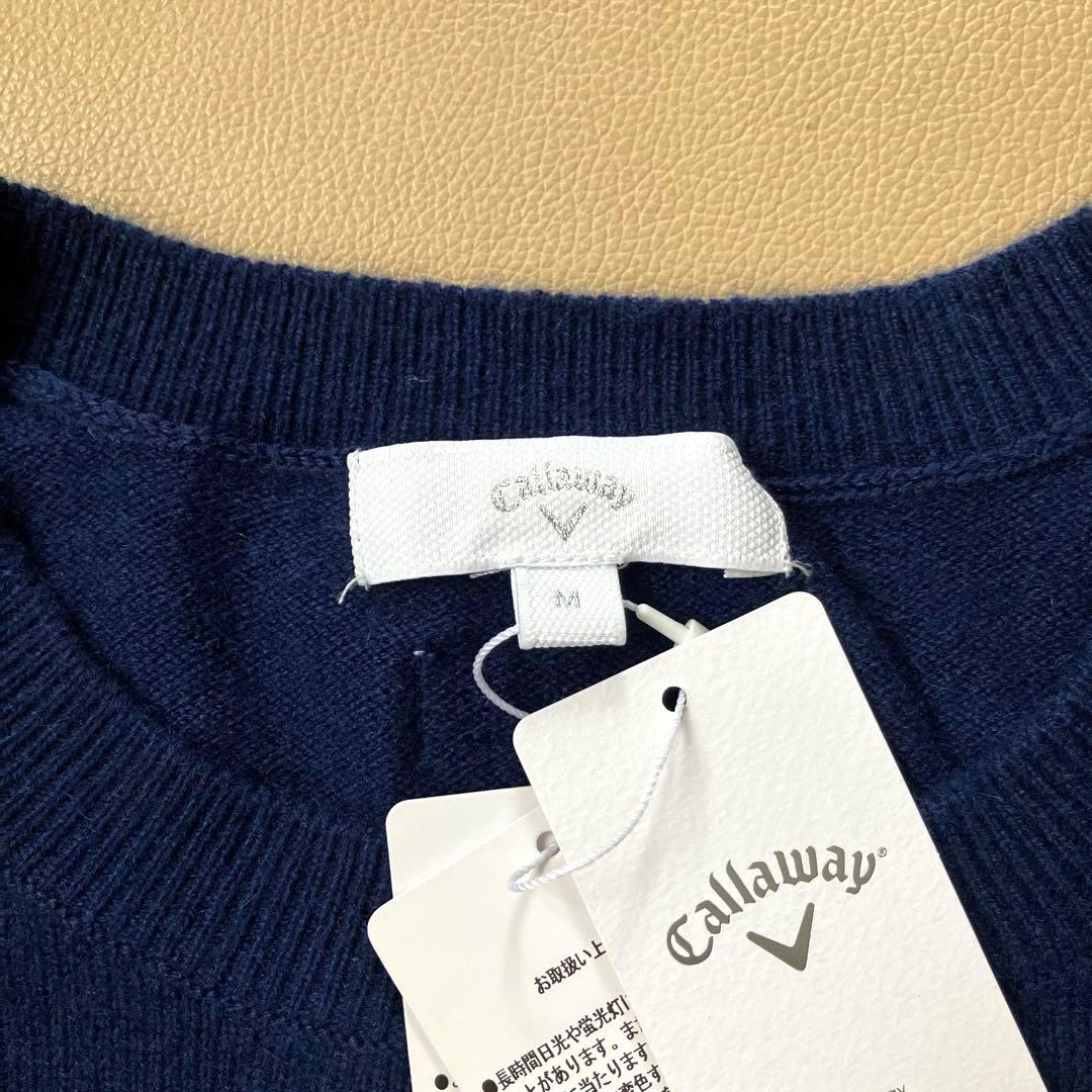 【未着用】Callaway レディース カシミア セーター Mサイズ タグ付き