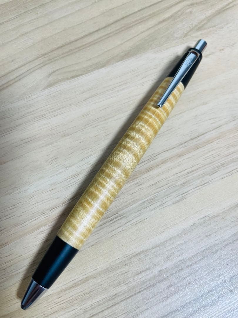 野原工芸　新型シャープペンシル 栃縮杢