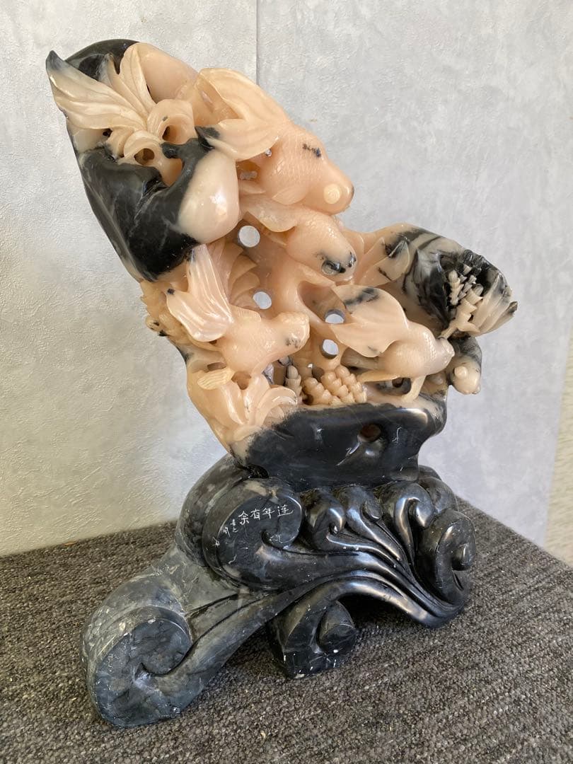 観賞石　中国　置物　骨董