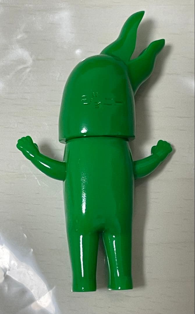 しももく ソフビ ジョニー 緑 ゴッコ堂 リアルヘッド uamou