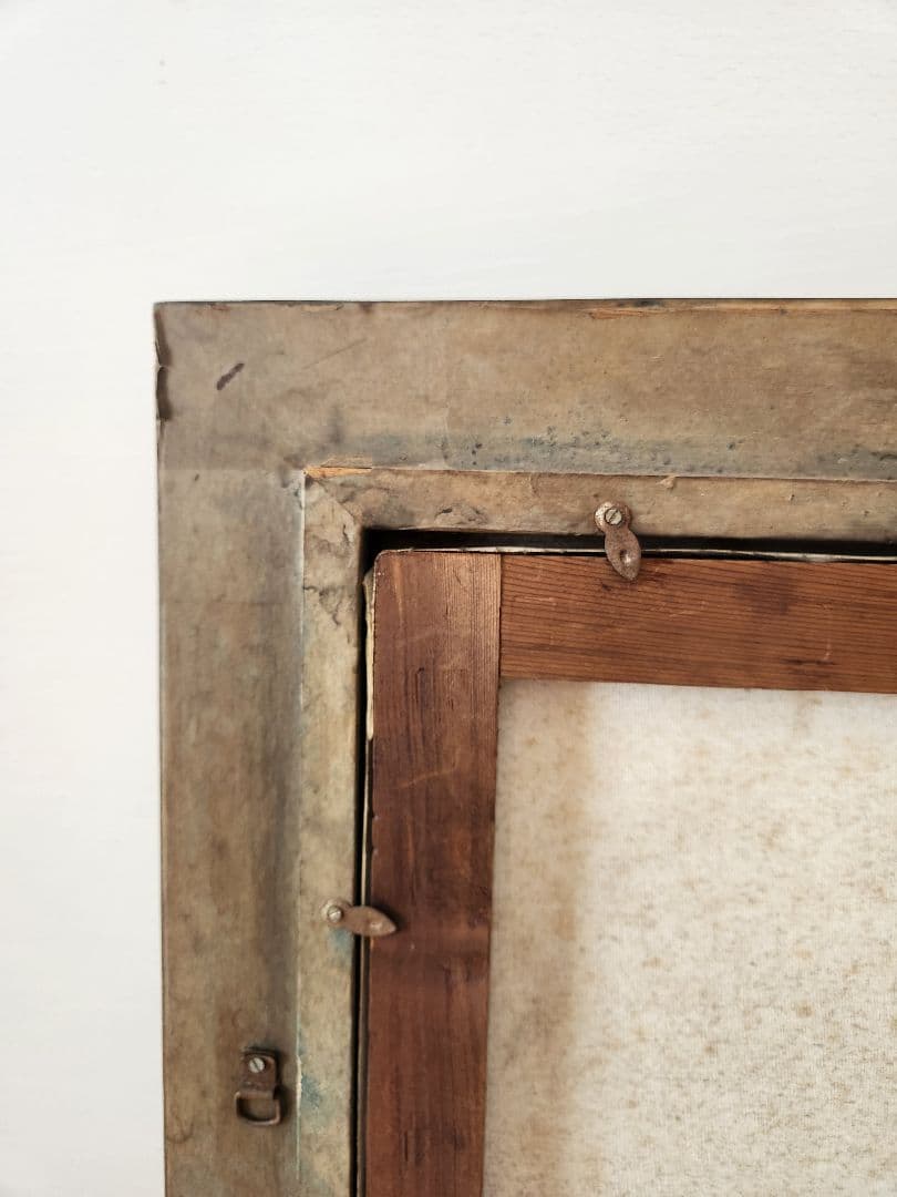 ルノアール　読書する少女　額付き