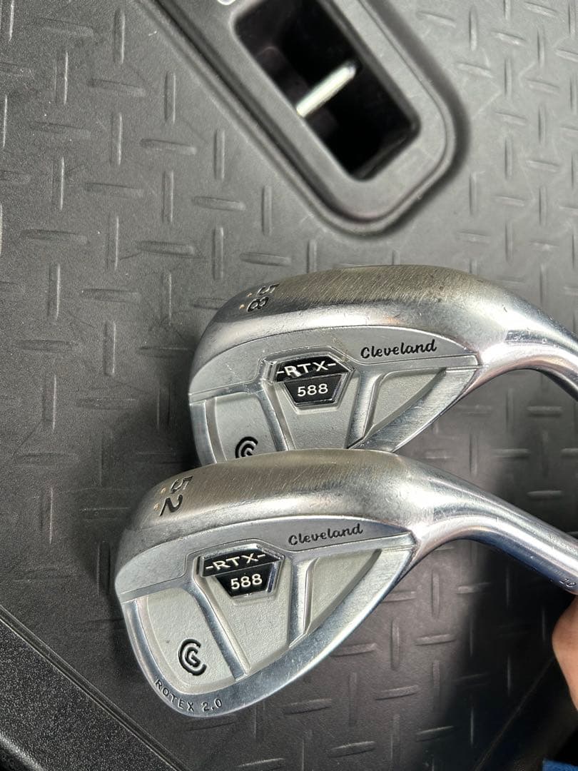 クリーブランドRTX 588 ウェッジ 52.58 2本セット