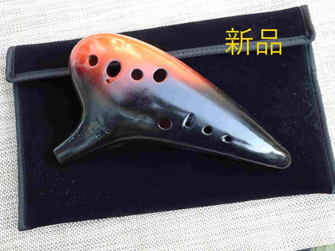 ＹＯＫＯオカリナ　バスC管（レッド）