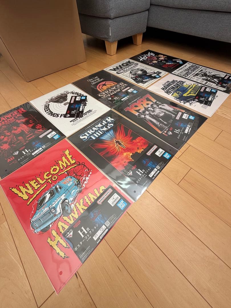 一番くじ ストレンジャー・シングス 未知の世界 Vol.2 H賞ポスター全10種