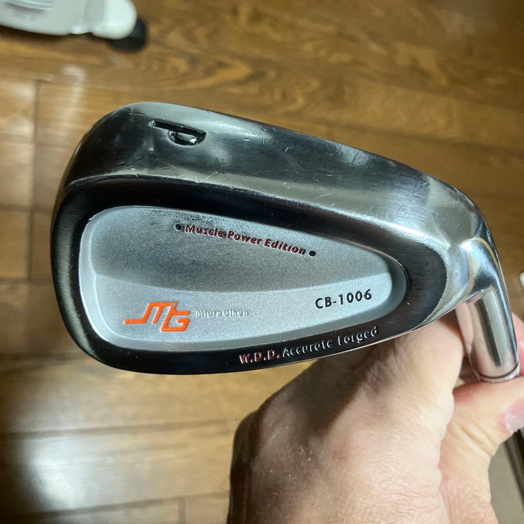 最終値下三浦CB-1006アイアン6番からPW 島田ゴルフNINE(R)超美品