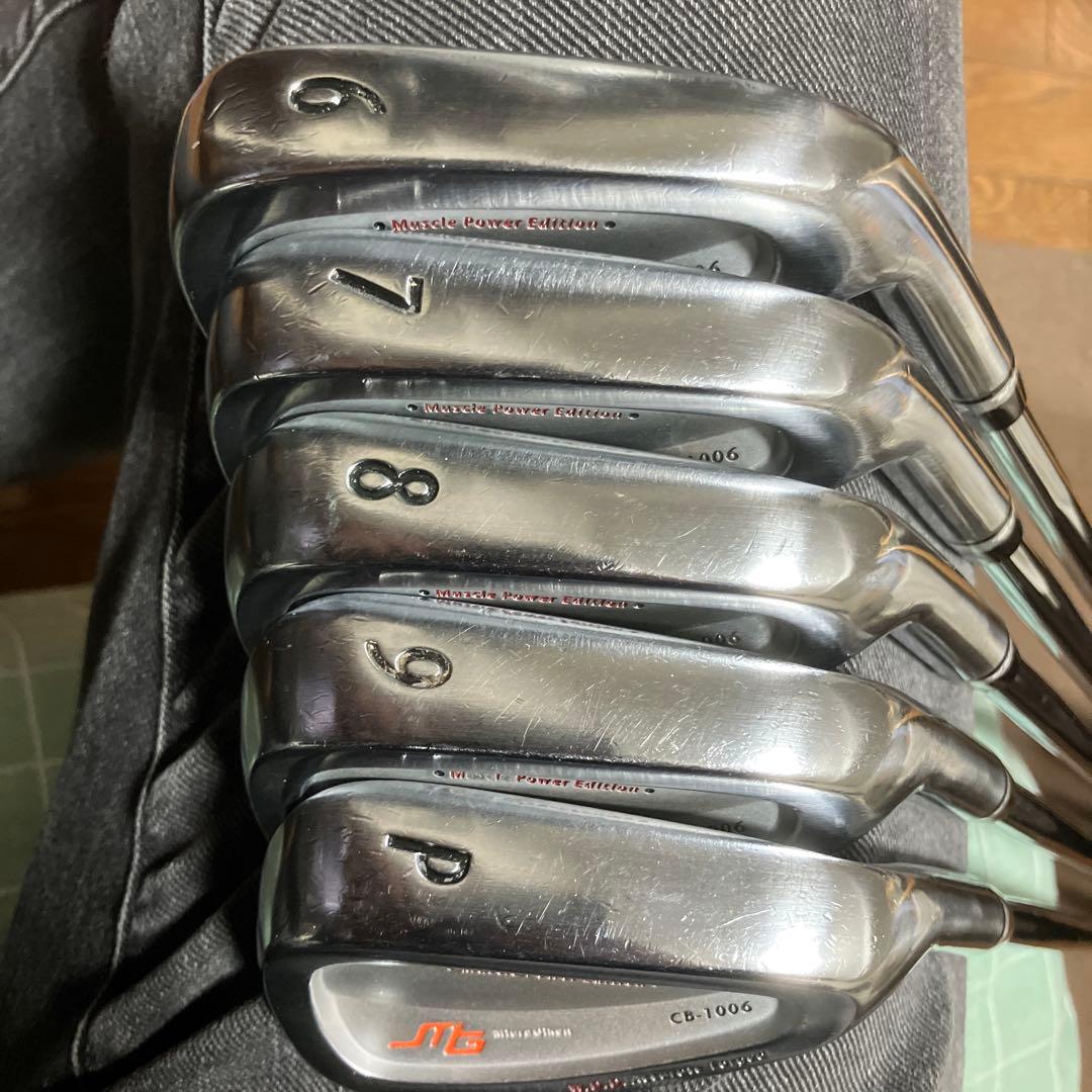 最終値下三浦CB-1006アイアン6番からPW 島田ゴルフNINE(R)超美品