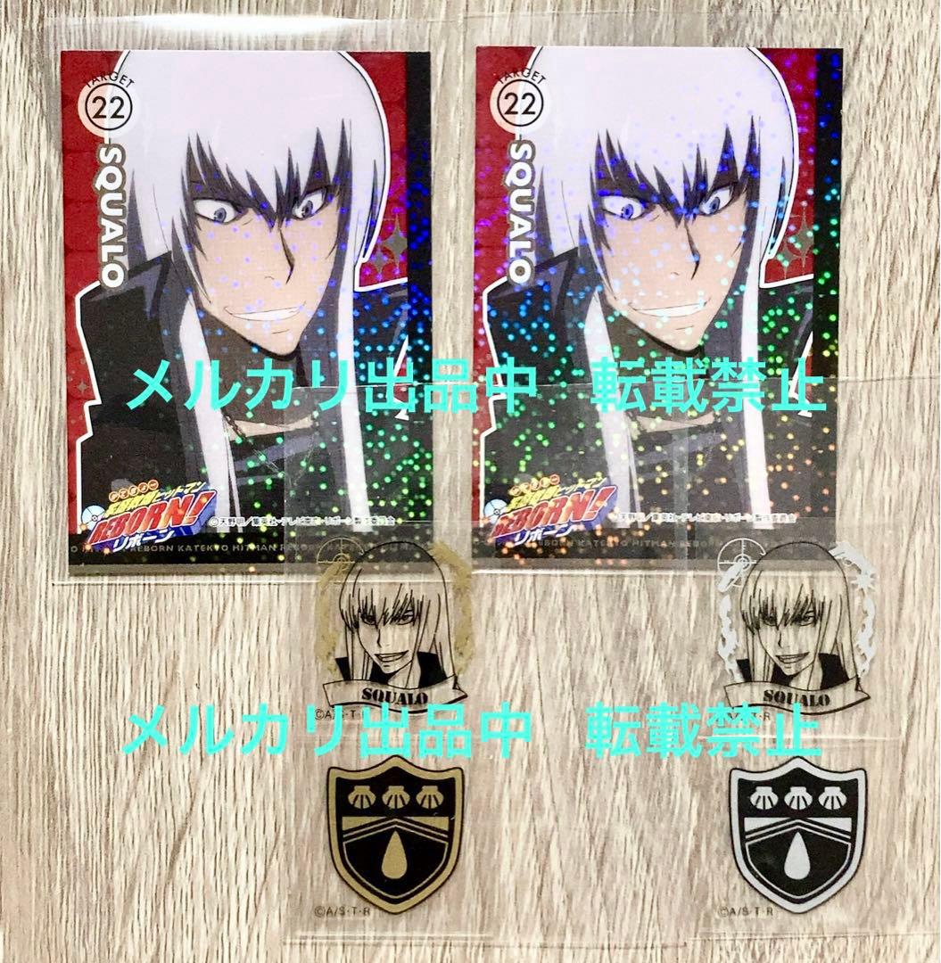 希少 プレミアムカラー スクアーロ リアルペイントシート カード リボーン