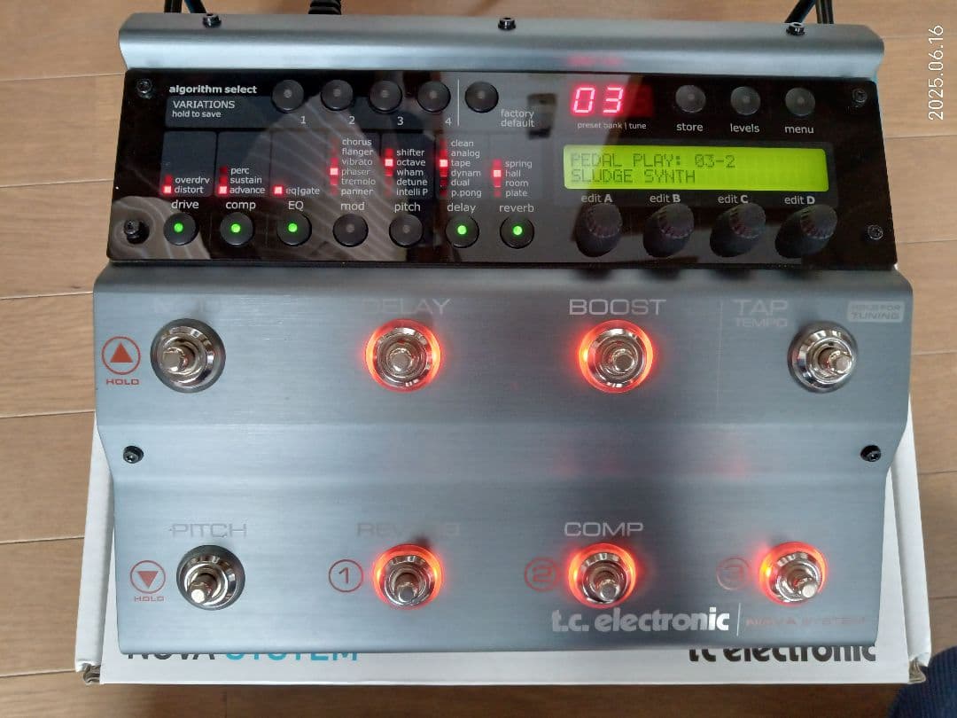 tc electronic NOVA SYSTEM とSwitch 3 セット