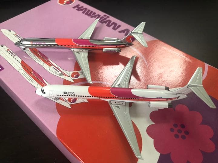 航空機・ヘリコプター 1/400 MD-80 HAWAIIAN AIR & PSA