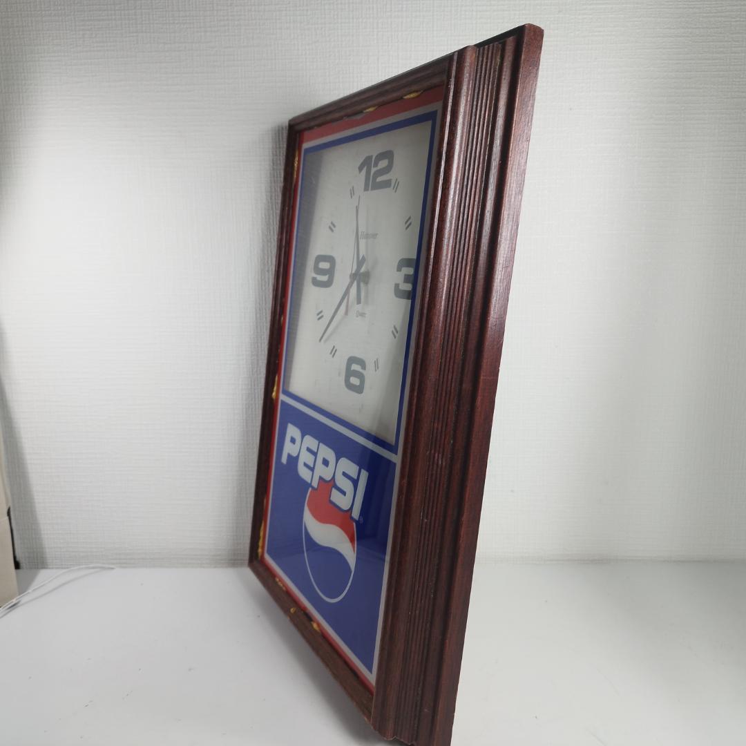 ペプシ 壁掛け時計 ビンテージ レトロ USA 海外製 アメリカ pe I4E2