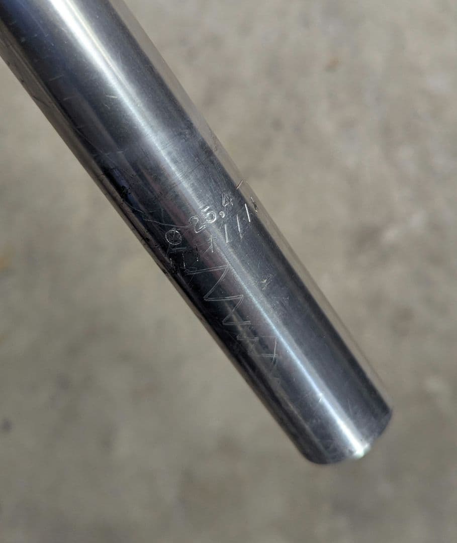 ビンテージ MICHE PRIMATO シートポスト 25.4 エアロ