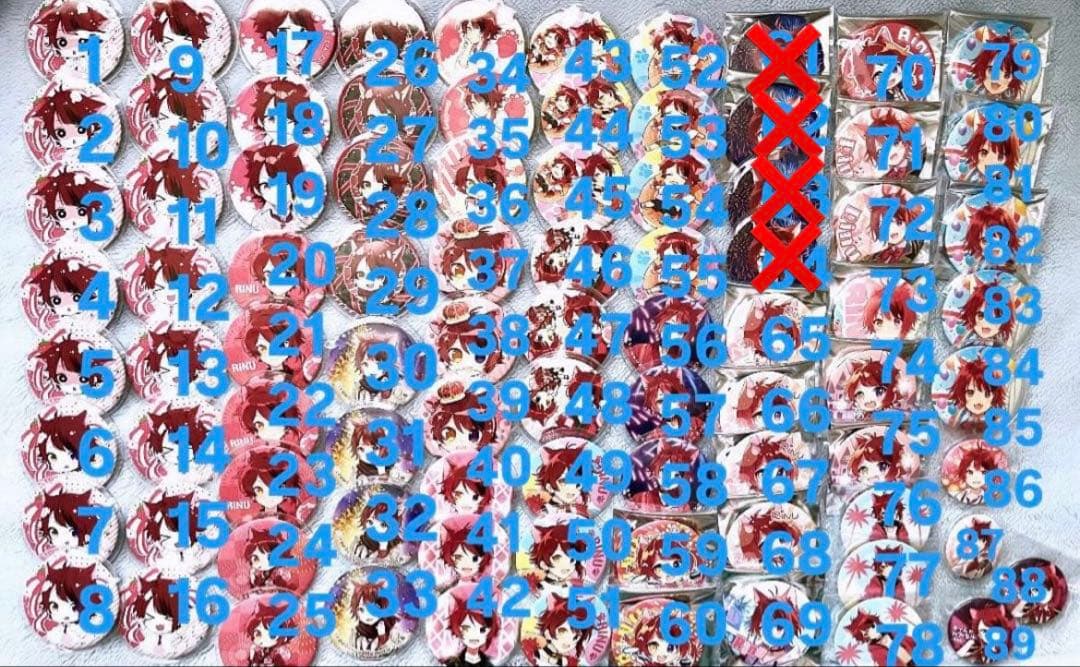 すとぷり　莉犬　缶バッジ