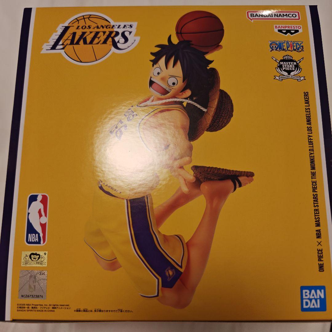 ワンピース ルフィ フィギュア NBA レイカーズ