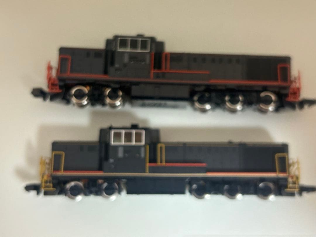 Nゲージ　TOMIX 2229 2230 DE10 JR九州黒色塗装　A B