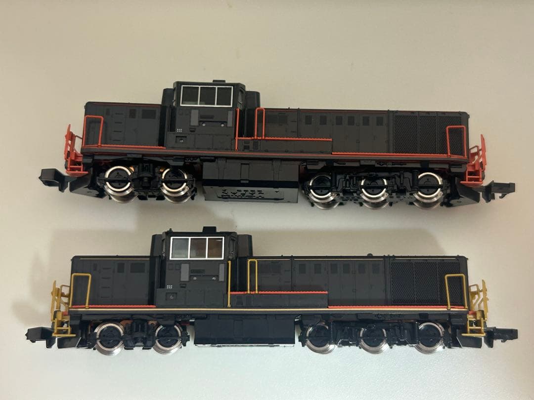 Nゲージ　TOMIX 2229 2230 DE10 JR九州黒色塗装　A B