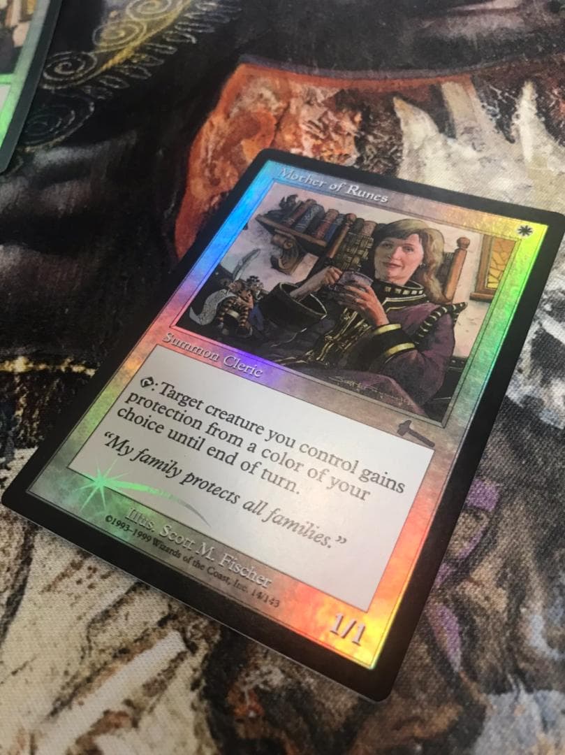 MTG　《ルーンの母》　ULG版　Foil　英語　4枚セット