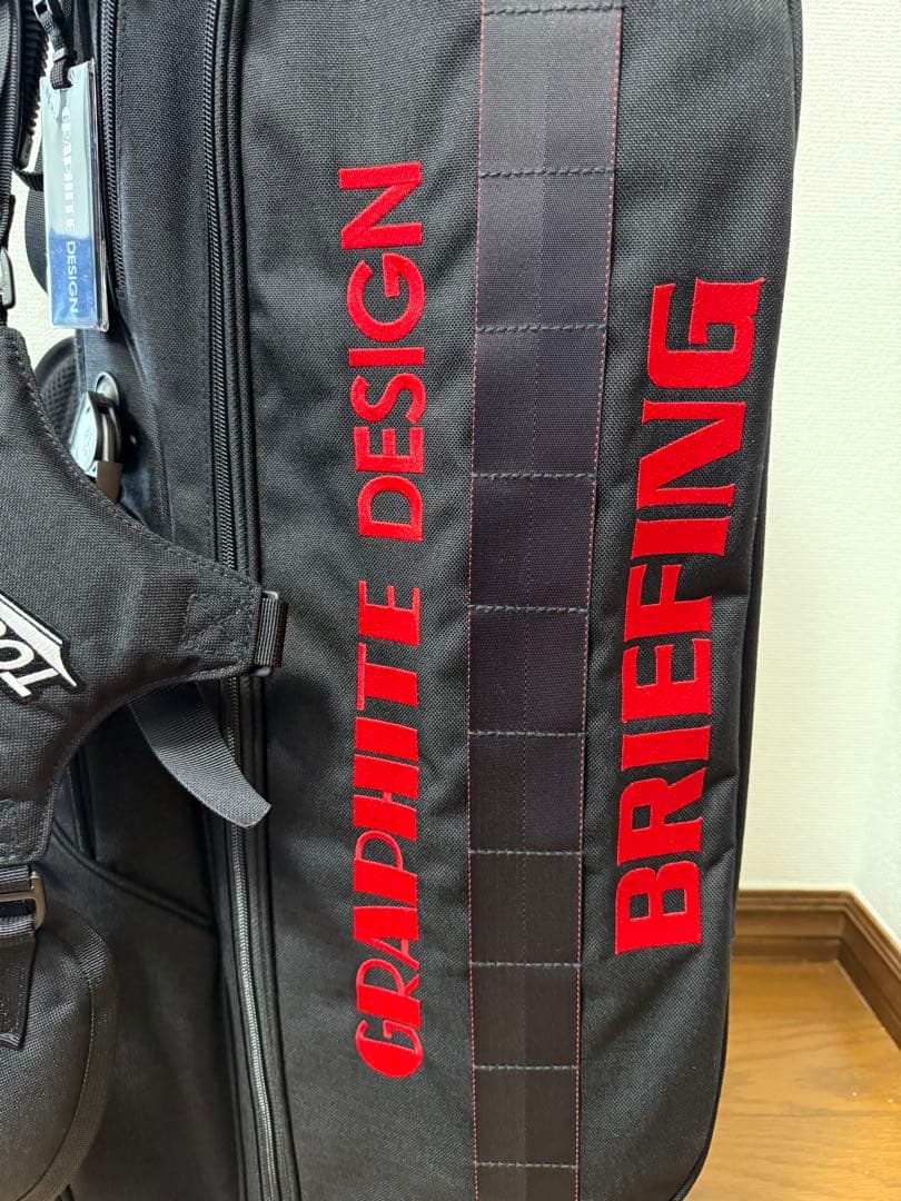 【新品未使用】BRIEFING×グラファイトデザインコラボキャディバッグ