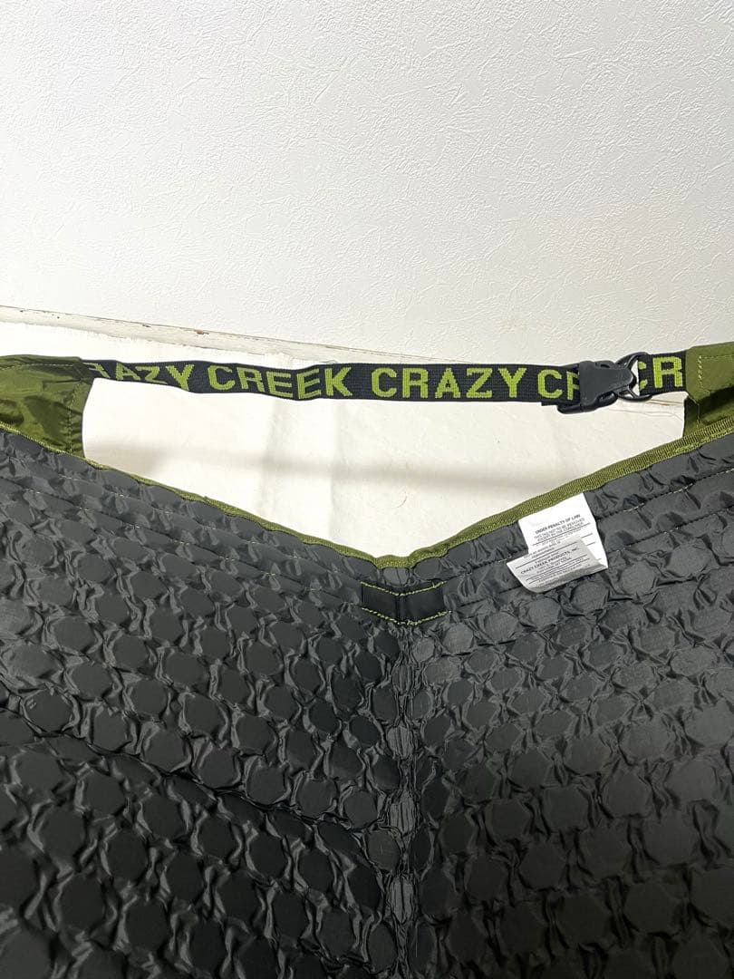 CRAZY CREEK HEX2.0 オリーブ/ストレート ロングバック チェア