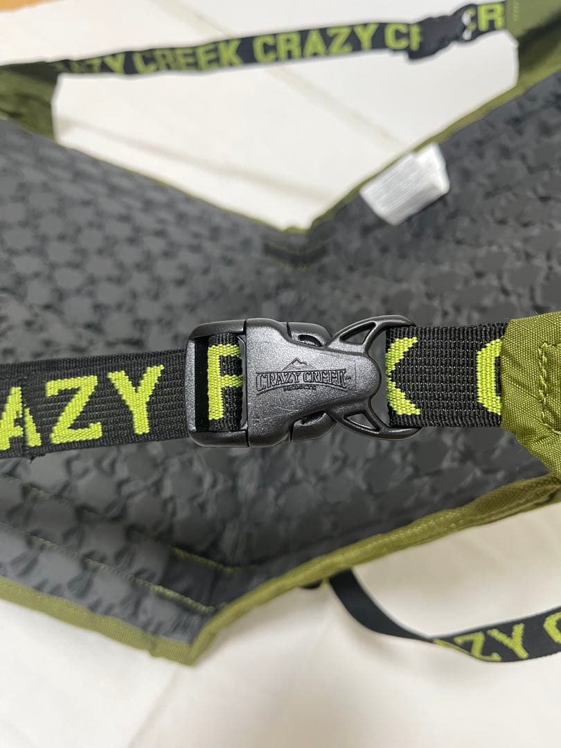 CRAZY CREEK HEX2.0 オリーブ/ストレート ロングバック チェア