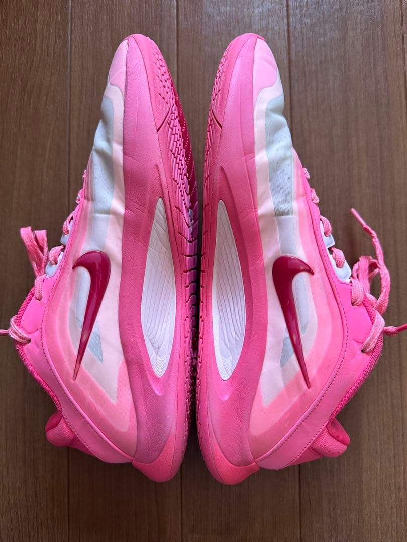 シューズ(男性用) NIKE A'ONE 28.5 HYPER PINK/LASER PINK