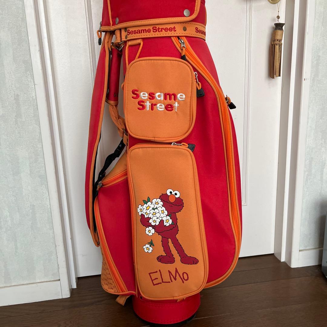 激レア　美品　Sesame Street ELMo ゴルフバッグ