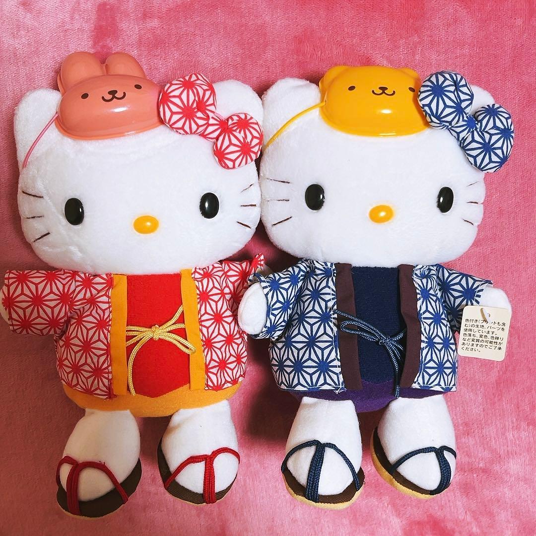 希少レア　ハローキティ　お祭り　ハッピ　お面　2002年製 サンリオ　平成レトロ