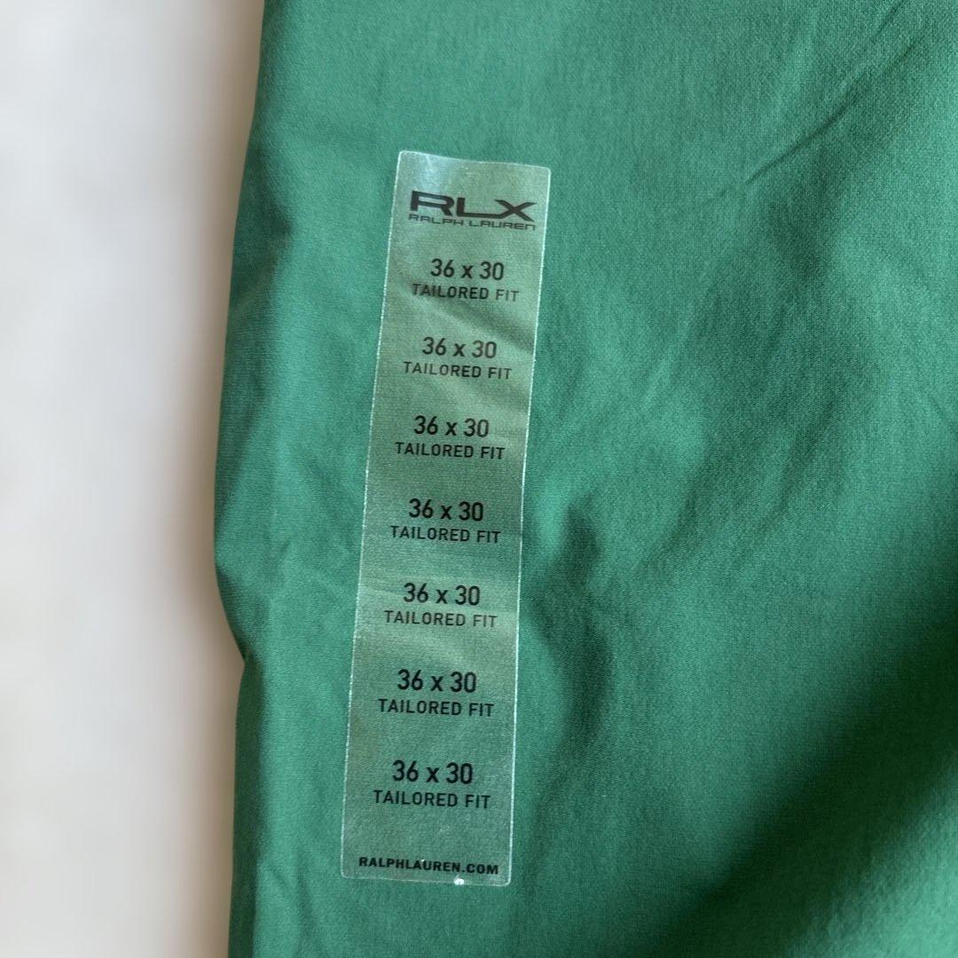RLX パンツ　グリーン　36 メンズ　ゴルフウェア