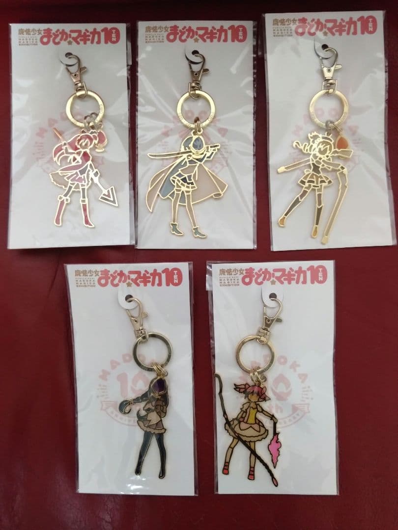 魔法少女まどか☆マギカ ステンドグラスチャーム　全種セット