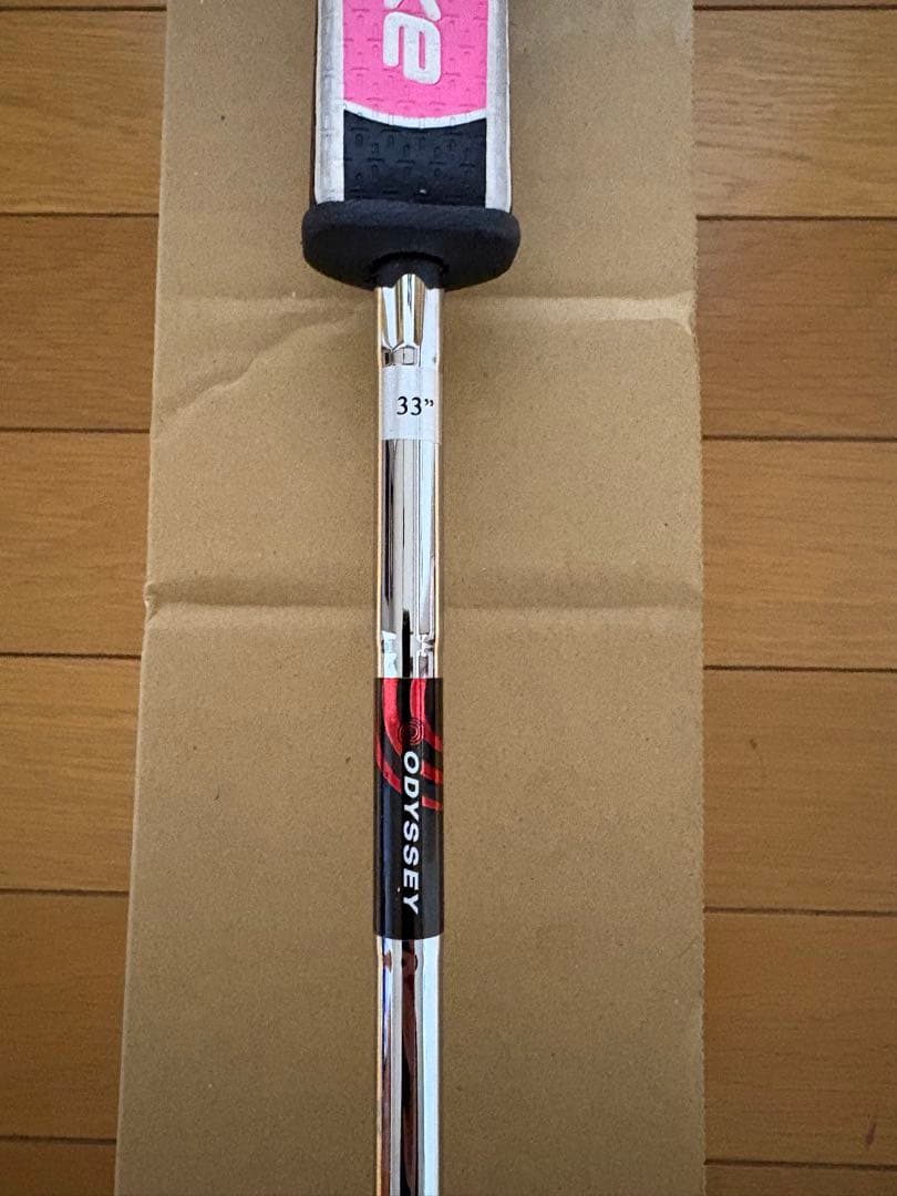 オデッセイホワイトホットプロ #5パター33インチ スーパーストロークグリップ