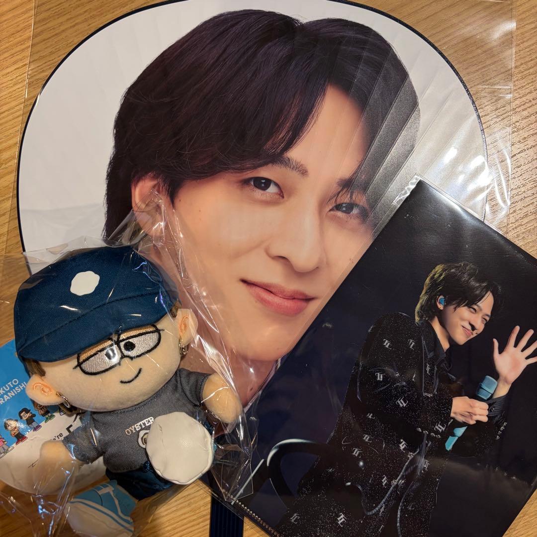 timelesz 寺西拓人3点セット　ぬい　うちわ　クリアファイル