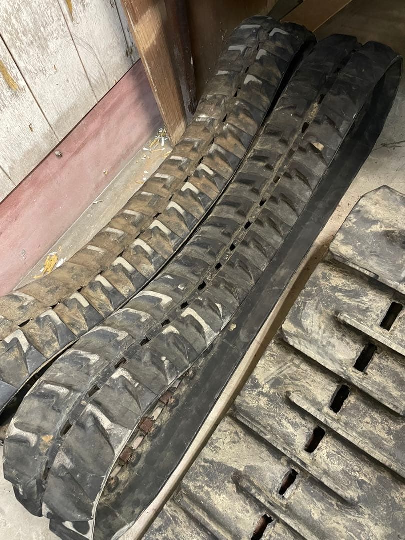 左右セット　ゴムローラー キャタピラ