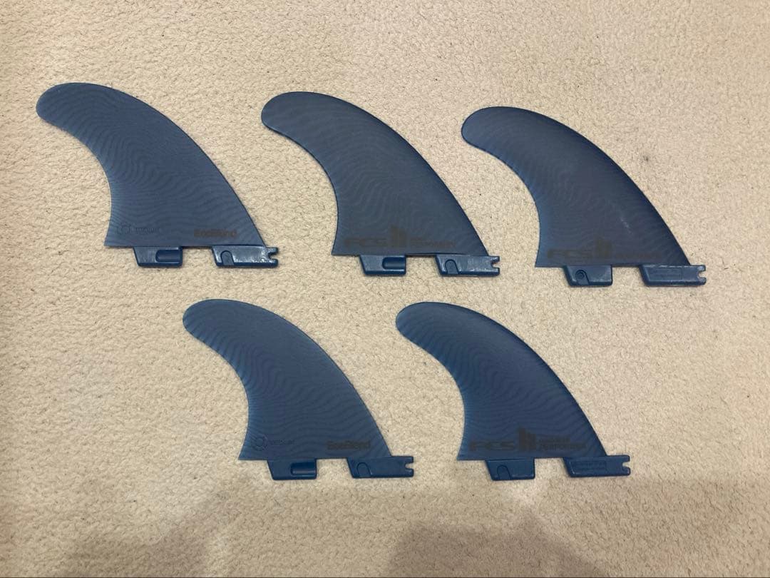 FCS2 パフォーマー トライ-クワッド 5フィン セット