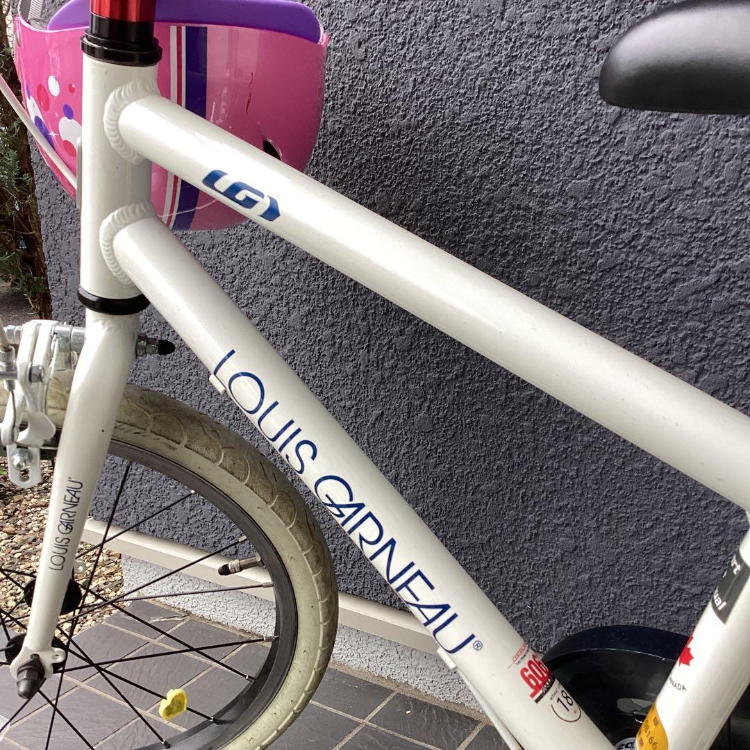 LOUIS GARNEAU　キッズ自転車 ホワイト18インチ