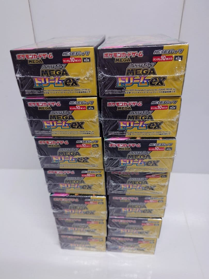 ポケモンカード　ハイクラスパックMEGAドリームex 14BOX シュリンク付き