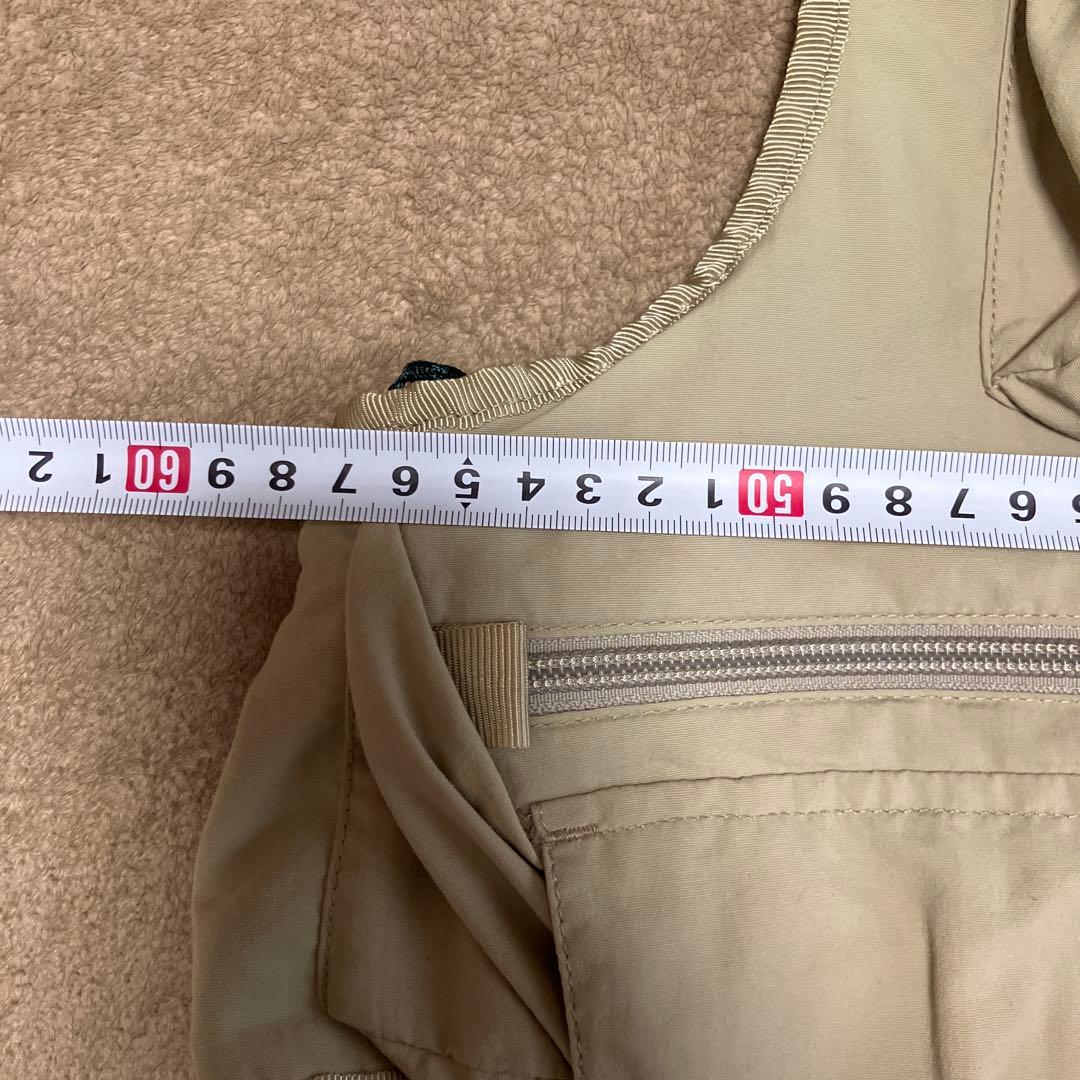 パタゴニア　フィッシングベスト　ベージュ　貴重　90年代　ヴィンテージ　L