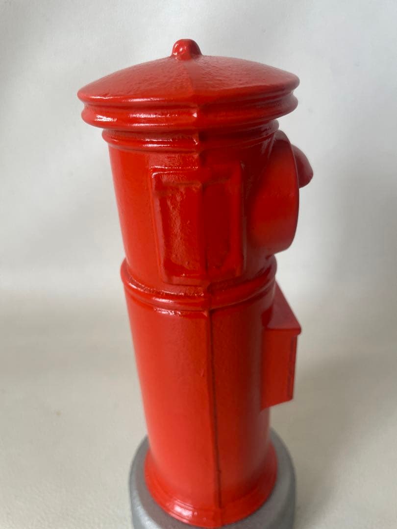 南部鉄器 岩鋳 Iwachu ポスト型貯金箱 郵便差出箱1号 丸型 箱付き