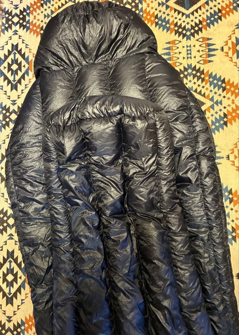 NANGA ナンガMINIMARHYTHM ZERO BLK 保管収納バック付