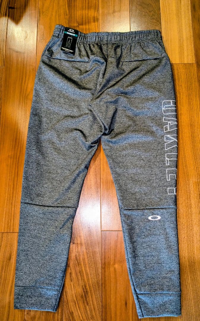 OAKLEY テーパードフィット ジャージパンツ グレー サイズXL