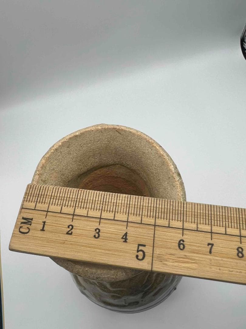 北宋時代　青白磁刻花龍文双耳瓶　景徳鎮　影青　唐物　古賞物(E-27)