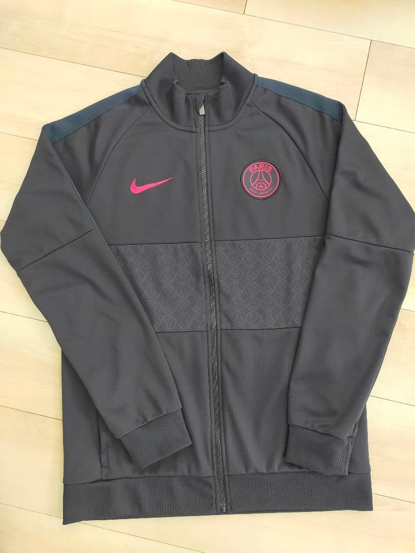 【当時物】パリサンジェルマン　ナイキ　ジャージ M PSG 美品　黒
