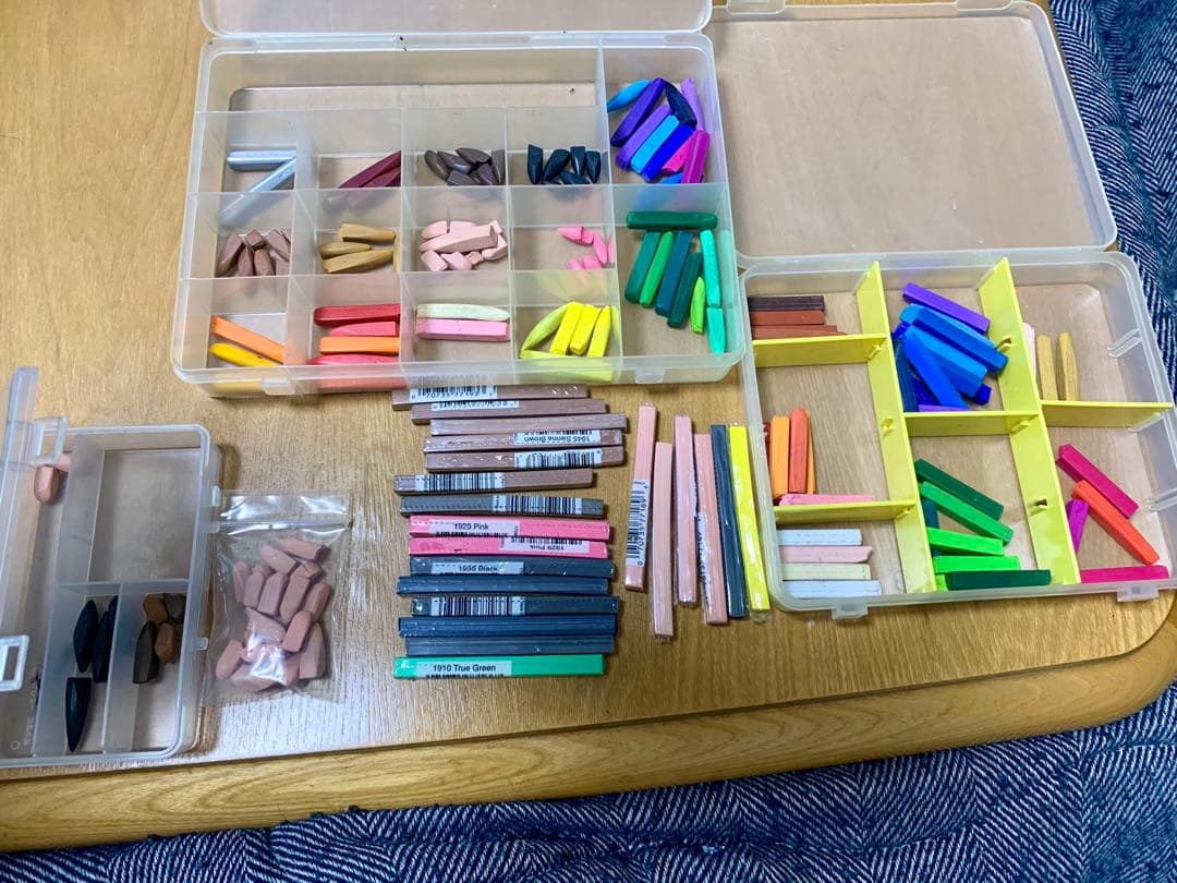 プリズマカラー アートスティックス 計69本 新品21本箱なし 中古 送料込み