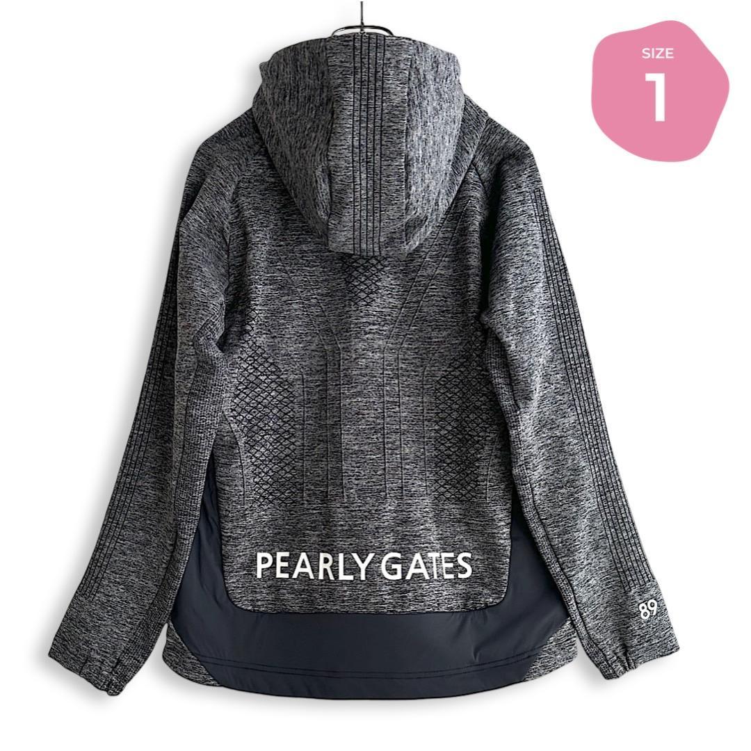 486 パーリーゲイツ 定価41,800円 パーカー ストレッチ サイズ1 M