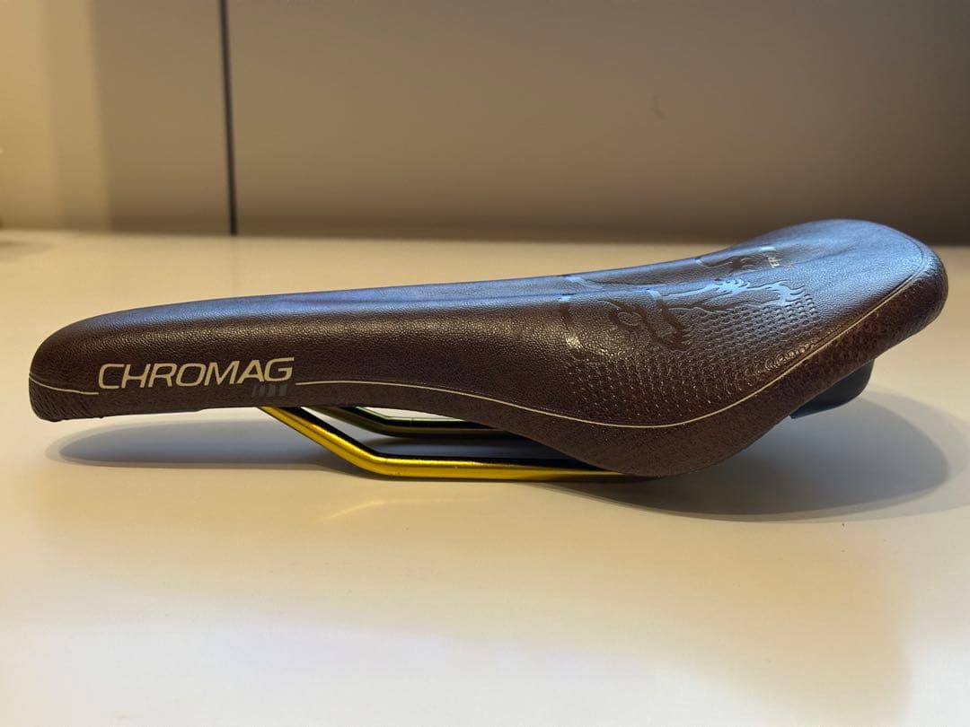 CHROMAG TRAILMASTER サドル　クロモリレール　ブラウン